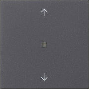 Gira - Bussystem-Tastwippe KNX RF Bedienaufsatz 1-f. 510528 Anthrazit