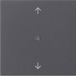 Gira - Bussystem-Tastwippe KNX RF Bedienaufsatz 1-f. 510528 Anthrazit
