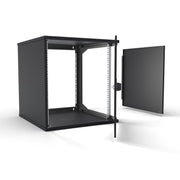 Enoc - Netzwerkgehäuse 19" Basic Wandschrank W3 12-6-VD-S 12HE, 600mm Tief, sw