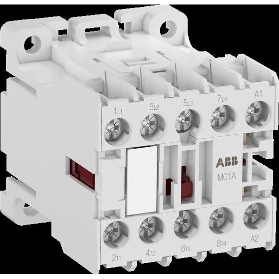 ABB Stotz S&J - Leistungsschütz zum Schalten von Wechselstrom Kleinschütz MC1AC00AT9 3S+1Ö, 48V 50/60Hz