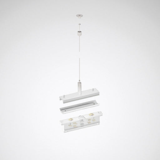 Trilux - Mechanisches Zubehör/Ersatzteile für Leuchten Längsverbinder-Set Rail Längsv #8900500 weiß