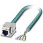 Phoenix Contact - Patchkabel Kupfer Industrie Netzwerkkabel VS-BU/C6-OE-#1415429
