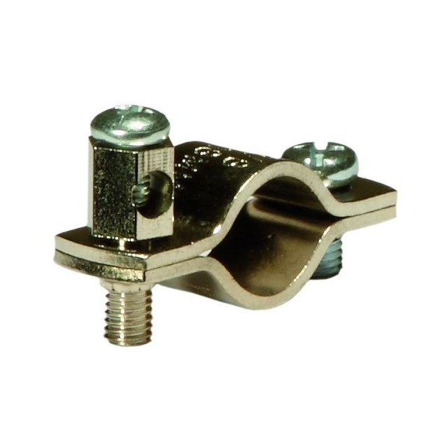 Pollmann - Erdungsrohrschelle Kupferrohrschelle CU 1/8" CU 1/8" 8-10MM − 10 Stück