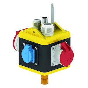 Bals Elektrotech - CEE-Steckdosen-Kombination (IEC 60309) Uni-Block-Vollgummi 57711