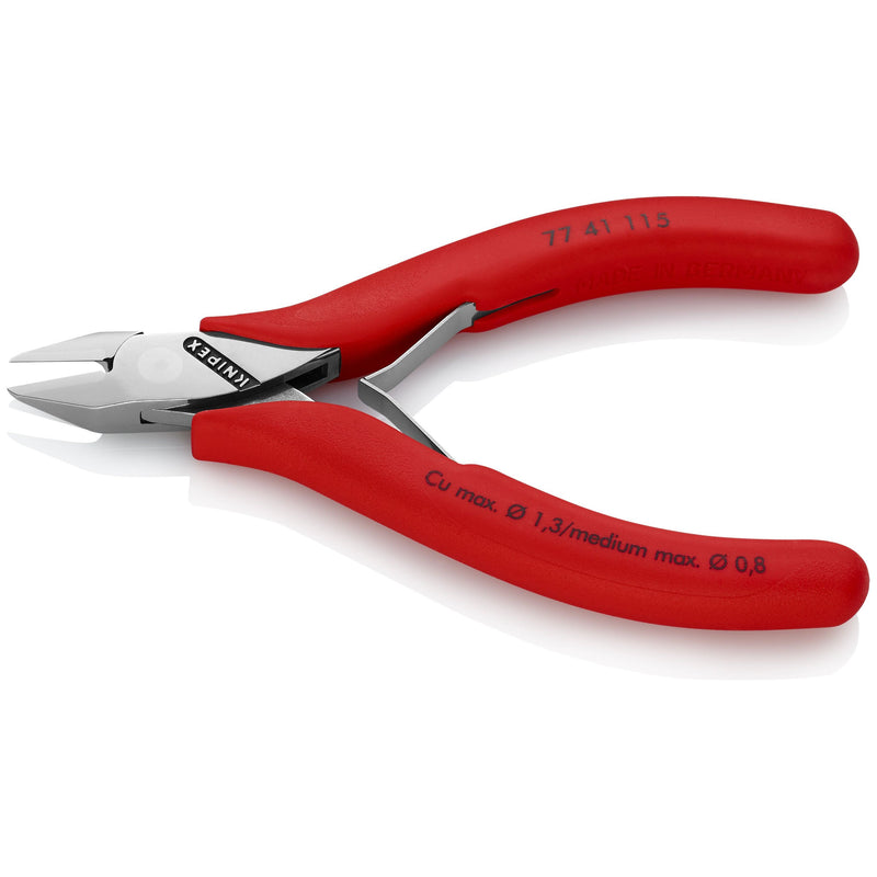Knipex - Seitenschneider Elektronik-Seitenschneider 77 41 115 − 1 Stück