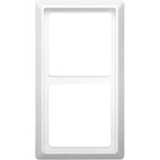 Busch-Jaeger - Abdeckrahmen Rahmen 2-fach 2102-34 alpinws, UP, Allwett