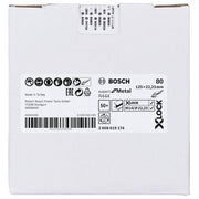 Bosch - Trenn-/Schleifscheibe X-LOCK 2608619174 Fiberschleifscheibe
