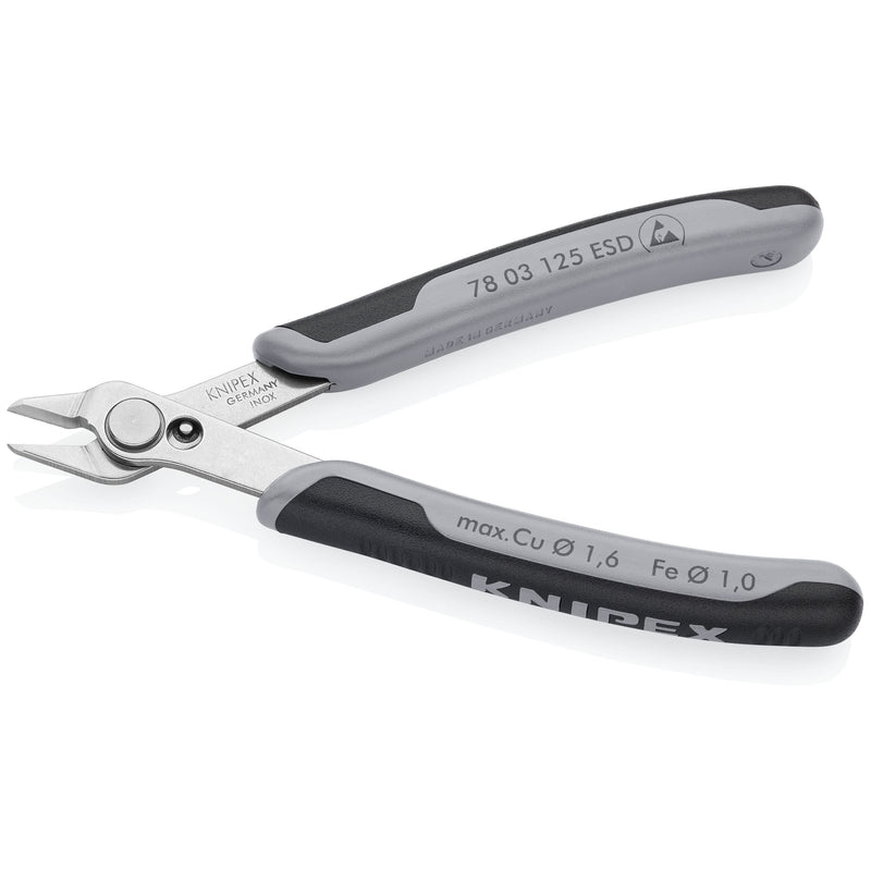 Knipex - Seitenschneider Präz.-Schneidzange 78 03 125 ESD 125mm