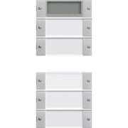 Gira - Bussystem-Tastwippe Wippenset 5-f. 2145015 Plus 2+3 BSF Klar/gr