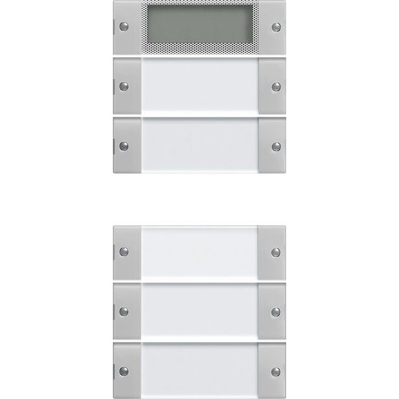 Gira - Bussystem-Tastwippe Wippenset 5-f. 2145015 Plus 2+3 BSF Klar/gr