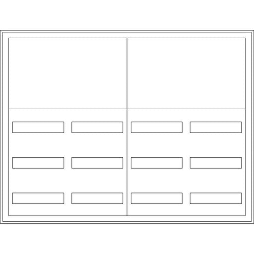 ABN - Gehäuse/Schaltschrank (leer) Wandgehäuse SP45RK032 IP54 SK2 schutzisol