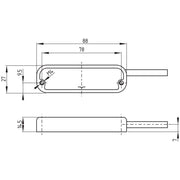 Schmersal - Magnetischer Näherungsschalter Sicherheits-Magnetschalter EX-BNS 40S-12ZG-C Ex-Ausführung