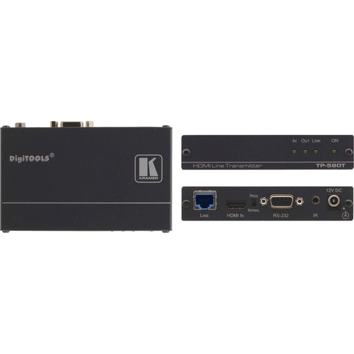 Kramer - Netzwerkadapter Twisted Pair Übertrager TP-580T f.4K 60 4:2:0 UHD