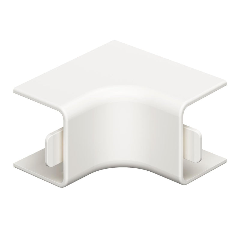 OBO Bettermann - Inneneck für Leitungsführungskanal Inneneckhaube halogenfrei WDKH-I20020RW 20x20mm, PC/ABS, rw − 4 Stück