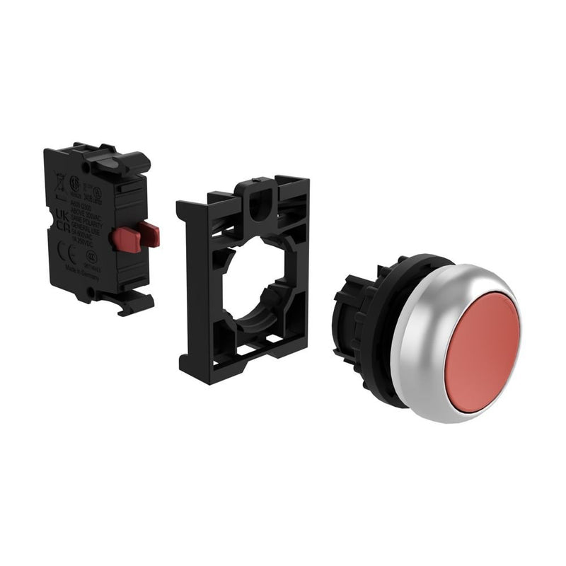 Eaton - Frontelement für Drucktaster Komplettgerät M22-D-R-K01-BVP Drucktaste