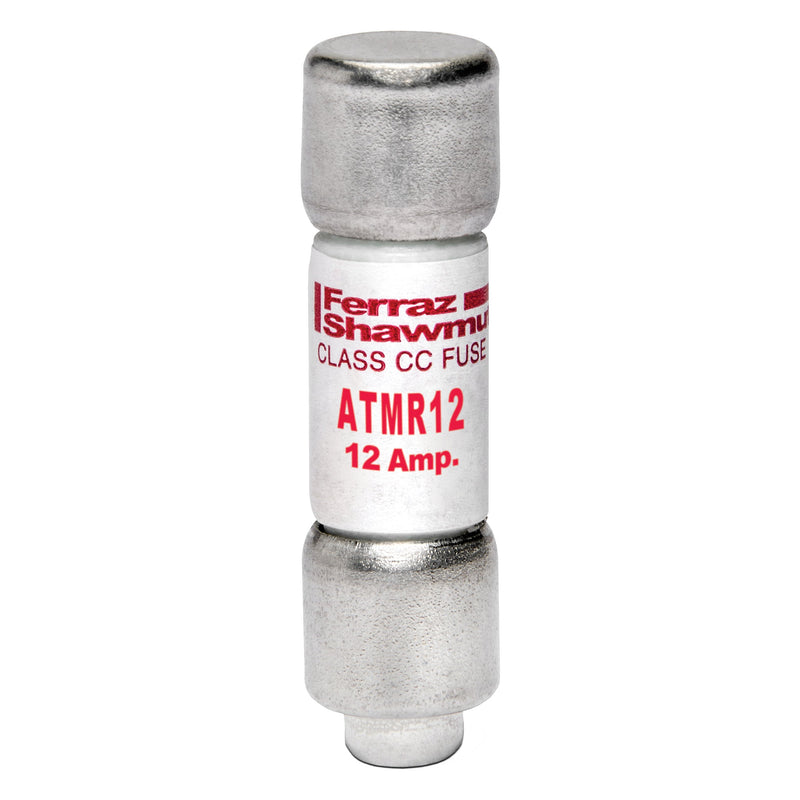 Mersen - Zylindrische Sicherung Sicherungseinsatz ATMR12 10x38 AC/DC600V12A/F − 10 Stück