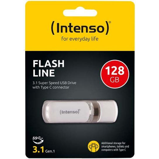 Intenso - Speichermedium digital USB 3.1 OTG Stick 128GB 3538491 (R)70MB/s,TypC − 6 Stück
