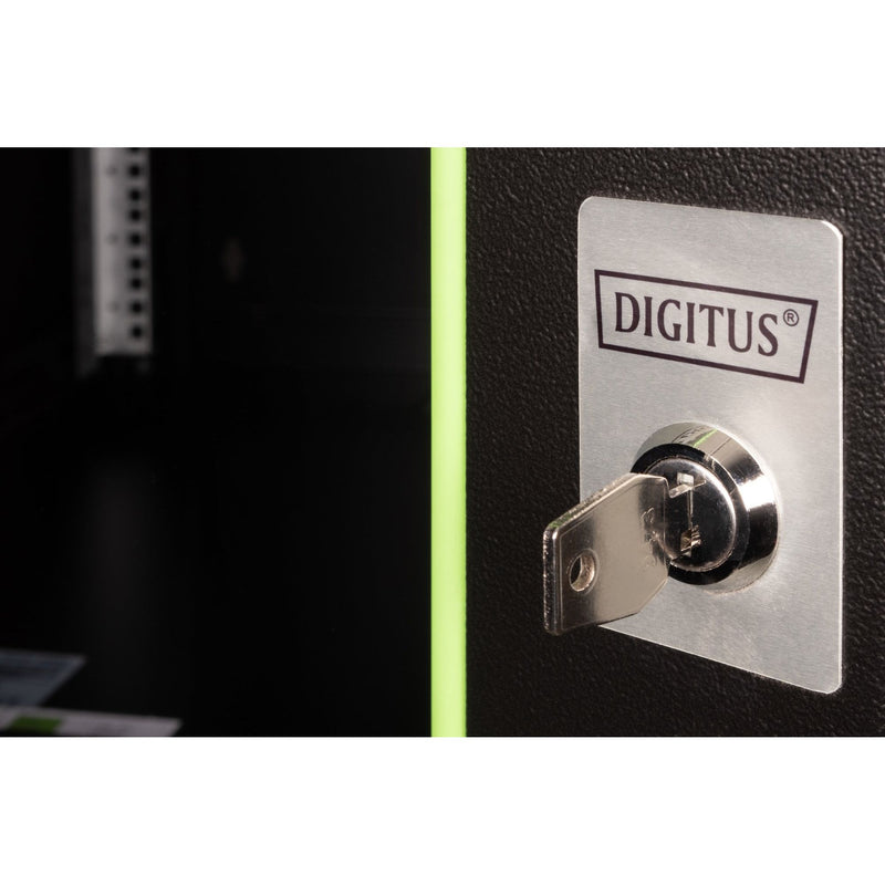 DIGITUS - Netzwerk-/Serverschrank Wandgehäuse DN-19 09U-6/6-SW 600x600mm