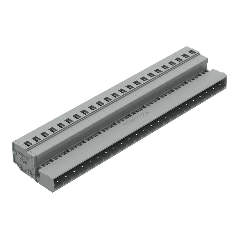 WAGO - Kabelsteckverbinder für Leiterplattensteckverbinder 1-Leiter-Stiftleiste 231-623/018-000 CAGECLAMP,2,5mm²,gr − 10 Stück