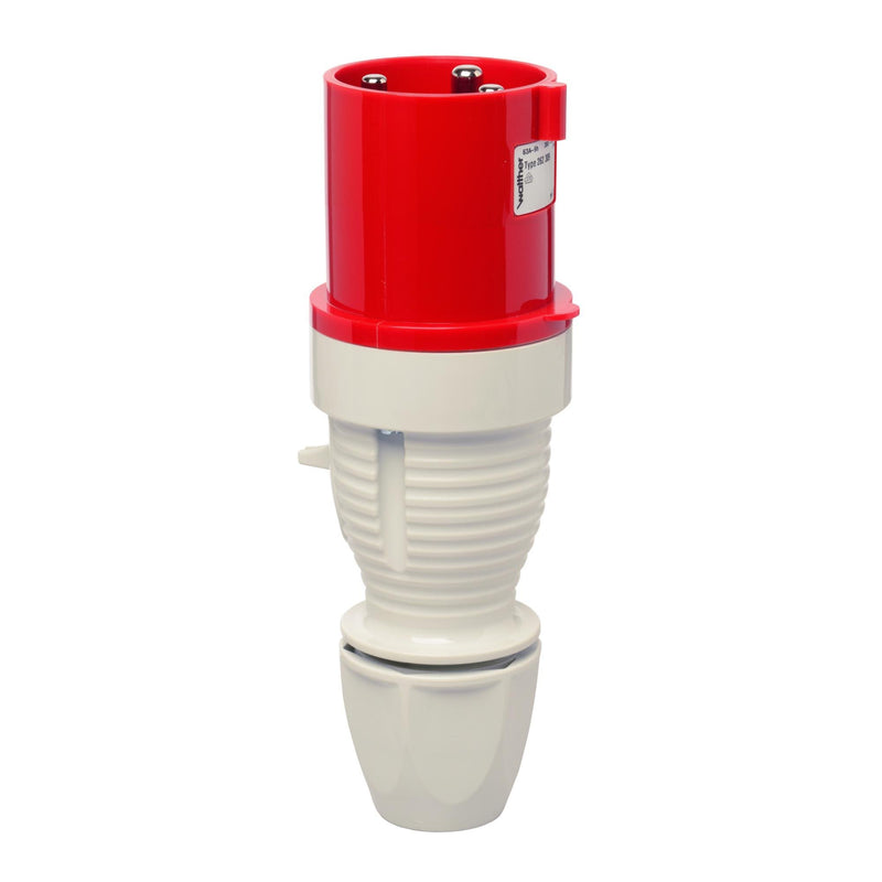 Walther Werke - CEE-Stecker (IEC 60309) Stecker 262309 63A 3P 9h − 5 Stück