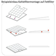 Amica - Filter für Dunstabzugshauben Kohlefilter KF 17148 f.KH17118S,KH17119E