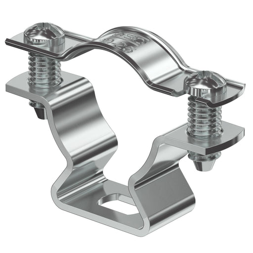 OBO Bettermann - Befestigungsschelle für Kabel/Rohre Abstandschelle ASL 733 25 ALU mit Langloch 20-25mm − 1 Stück