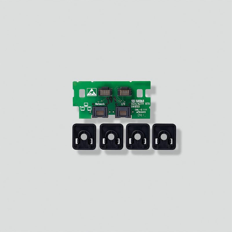 Siedle&Söhne - Montageelement für Innenstation für Türkommunikation Aufputz-Zubehör AZA 870-0 S Schwarz − 1 Stück