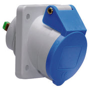 Bals Elektrotech - CEE-Anbausteckdose (IEC 60309) Anbausteckdose geneigt 16A 12732 3p 230V 6h IP44