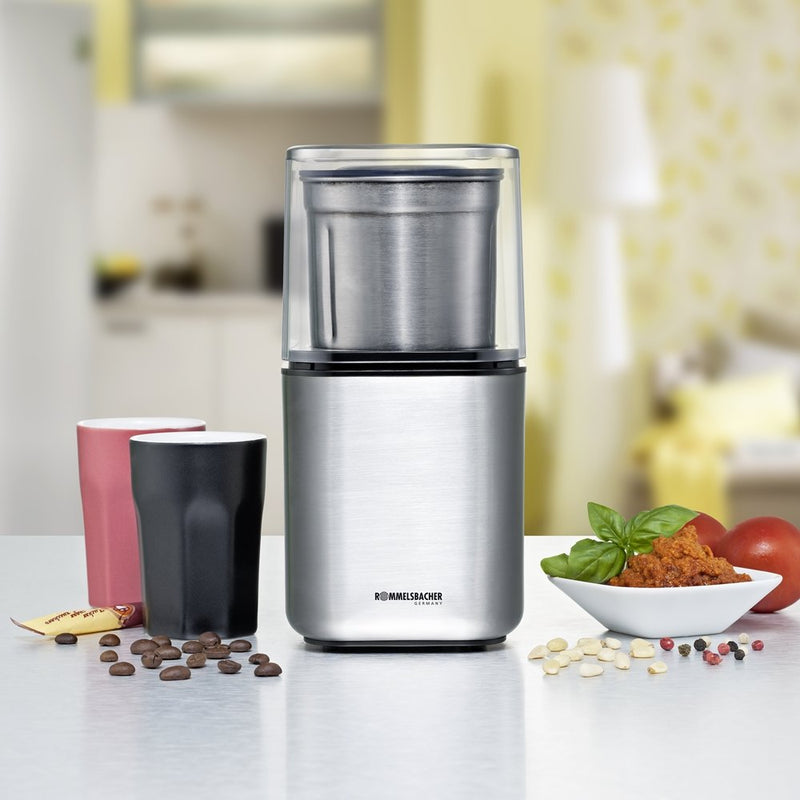 Rommelsbacher - Kaffeemühle Gewürz/Kaffeemühle EGK 200 eds 200W, 2 Aufsätze