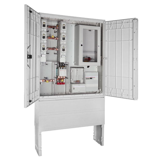 GSAB Elektrotechnik - Zähler-Komplettschrank Wandlermessung 22.W250.AR-ZWS 250 A incl. Sockel