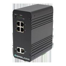 Pepperl+Fuchs Fabrik - Feldbus, Dez. Peripherie - Analoges/dig. Ein-/Ausgangs-Modul Ethernet-Switch ICRL-U-6RJ4#70130975