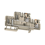 Weidmüller - Durchgangs-Reihenklemme Klemme APGTB42TVL4C/2DL PUSH IN, 4 mm² − 50 Stück