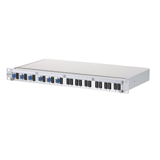 Metz Connect - Patchpanel LWL LWL-Patchfeld OpDAT PA 1502297406-E 6xLC-D OS2 bestückt