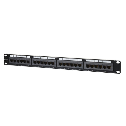 Metz Connect - Patchpanel Kupfer Cat.6 Patchfeld 130A10-AP29-E UTP 24 Port 1HE LSA