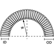 HellermannTyton - Metall-Schutzschlauch Metallschlauch SSC32-SS316-ML (25) 25 m − 25 Meter
