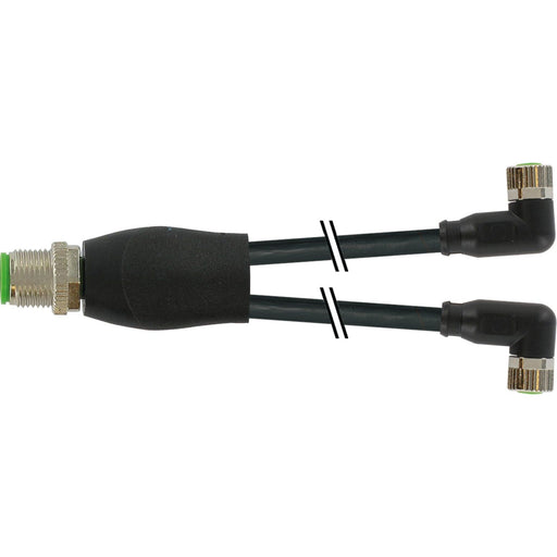 Murrelektronik - Passiver Sensor-/Aktor-Verteiler (mit Leitung) M12-Y-Verteiler 7000-40841-6300150 auf M8 Bu. gew