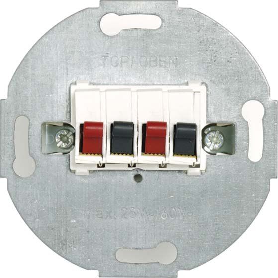 Peha - Einsatz/Abdeckung für Kommunikationstechnik Lautsp.-Anschlussdose rws D 1930/4.02 O.A. Stereo
