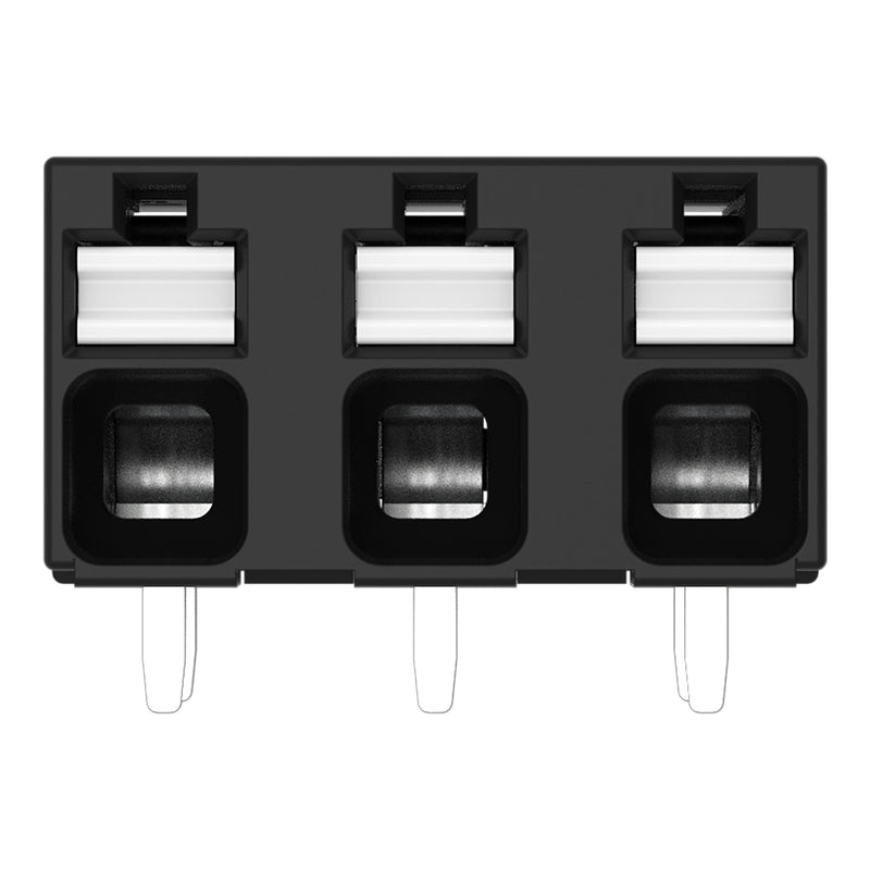 WAGO - Leiterplattenklemme THR-Leiterplattenklemme 2086-3203/997-605 Drücker,1,5mm²,sw − 2905 Stück