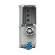 Bals Elektrotech - CEE-Steckdose abschaltbar, abgesichert (IEC 60309) Wandsteckdose abschaltbar 17032 abgesichert 16A 4p