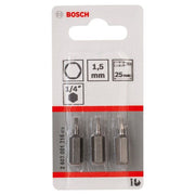 Bosch - Bit Schrauberbit Extra-Hart 2607001716 HEX 1,5 25 mm