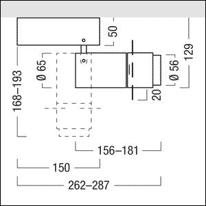 Zumtobel Group - Downlight/Strahler/Flutlicht LED-Strahler (Projektion) SUP2 L PRO #60715007 3000K
