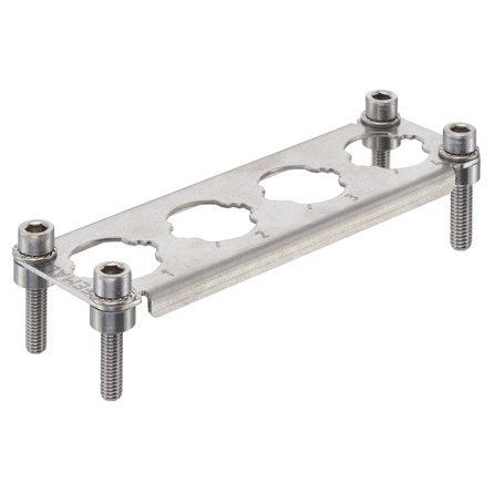 Harting - Befestigungselement für Industriesteckverbinder Halterahmen Buchseneinsatz 09110009928 4x Han HC Modular250