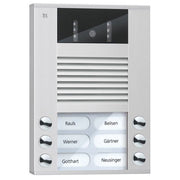TCS Tür Control - Türstation für Türkommunikation Video color Außenstation AVE14063-0010 6Tast 2reih.AP si