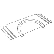 REHAU Automotive - Wärmeleitblech Flächenheizung Umlenklamelle 12003041001 TS-14 − 25 Stück