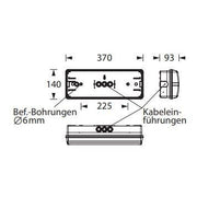 Lichtline - Sicherheitsleuchte LED-Sicherheitsleuchte K44WR650033WSL Einzelbatterie