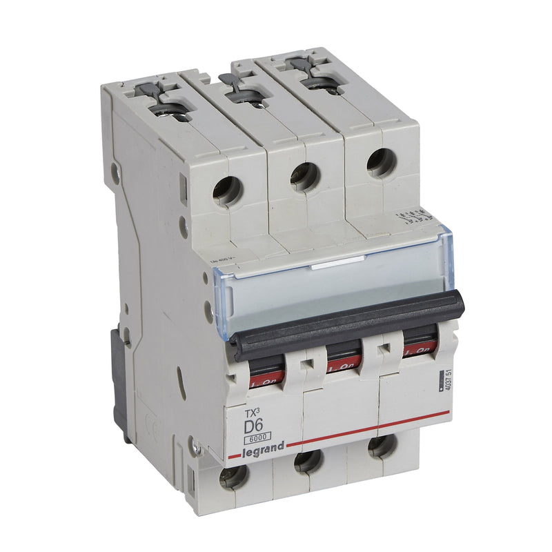 Legrand - Leitungsschutzschalter Legrand 403751 D6A 3-polig 6kA