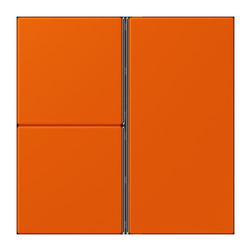 Jung - Abdeckung/Bedienelement für Installationsschalterprogramme Tastensatz 3fach LC 403 TSA 260 orange vif