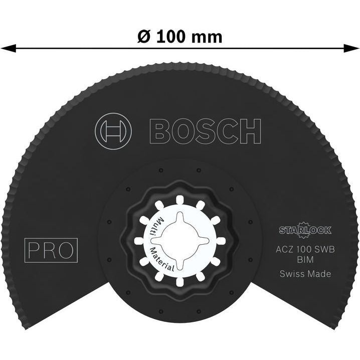 Bosch - Blatt für Oszillierer PRO ACZ 100 SWB Blatt für 2608669123 Multifunktionswerkze