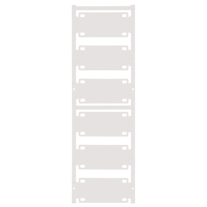 Weidmüller - Kabelmarkierungssystem Leitermarkierer SFX 30/60 MC NE WS 60x30mm,weiß − 30 Stück