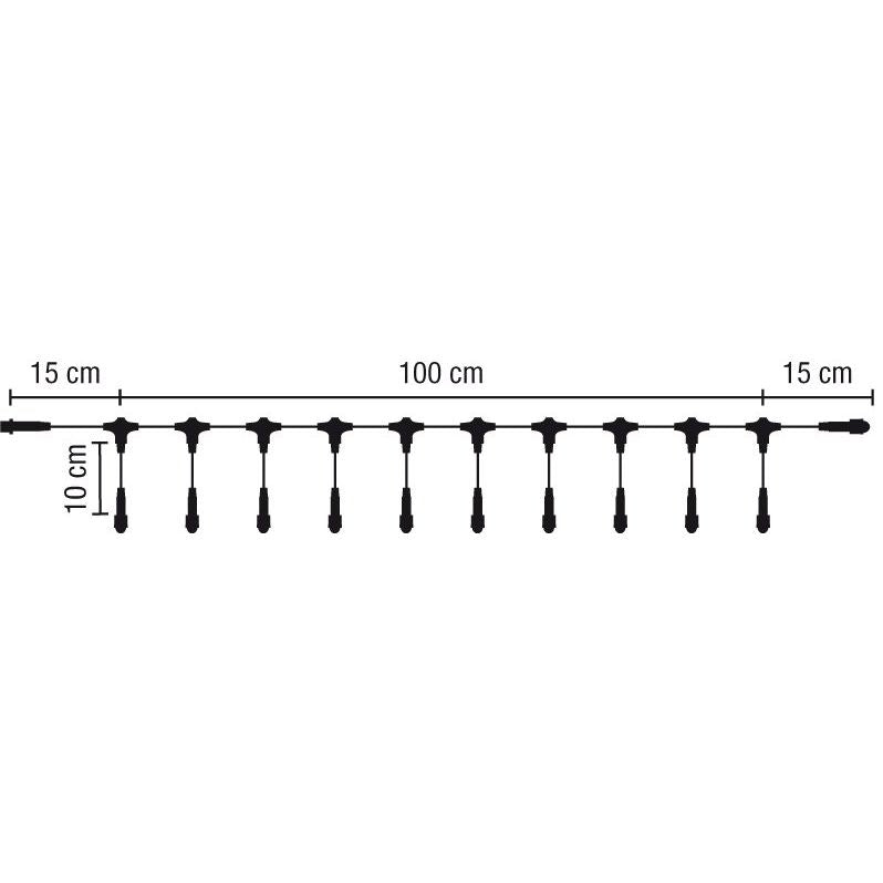 Scharnberger+Hasenbein - Elektrisches Zubehör/Ersatzteile für Leuchten Verteilerdose QuickFix 58634 11 Ausgänge trans
